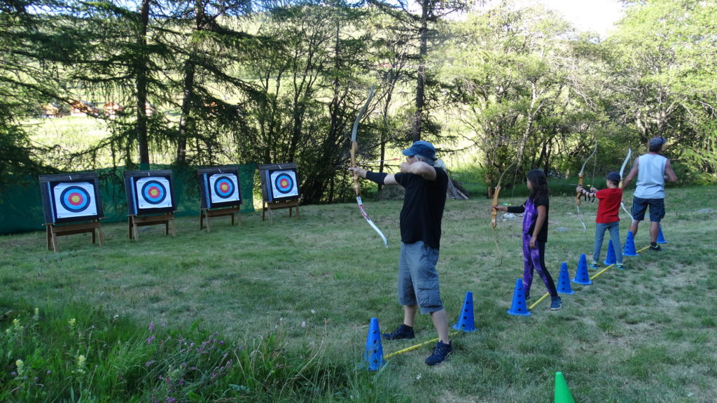 Activité tir-a-l'arc avec Leila'venture