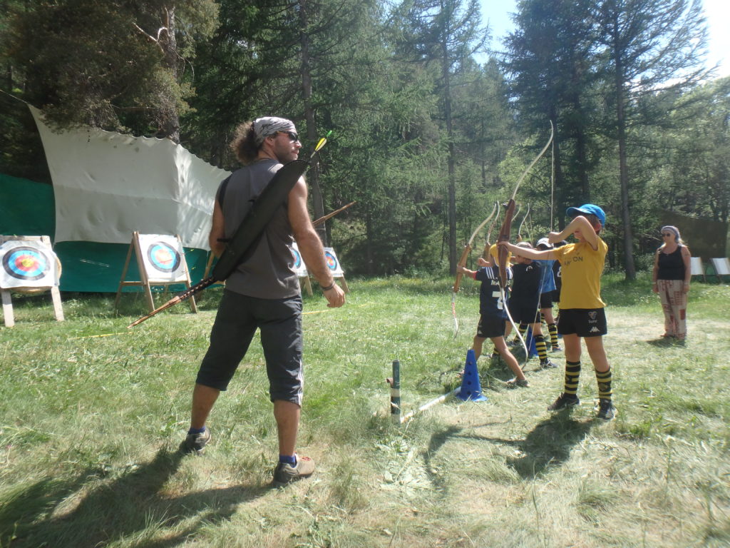 Activités tir-à-l'arc avec Leila'venture