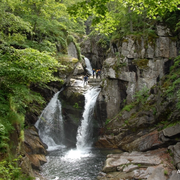 canyoning avec La Cazelle